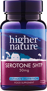 Higher Nature - Serotone 5HTP 50mg (90 Veg Caps)