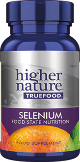 Higher Nature - True Food Selenium (60 Veg Tabs)