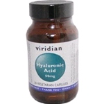 Viridian Nutrition - Hyaluronic Acid 50mg 30 Veg Caps