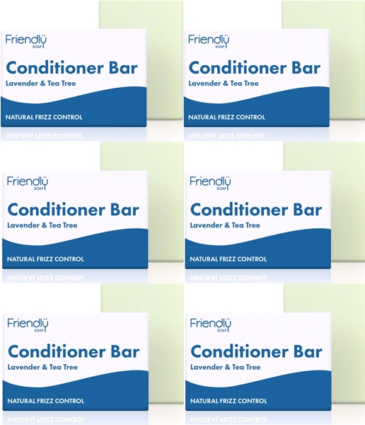 Friendly Soap - Conditioner Bar - Lavender & Tea Tree (90g) - Pack of 6