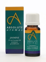 Absolute Aromas - Jasmine 5% blended In Light Coconut ( 10ml )