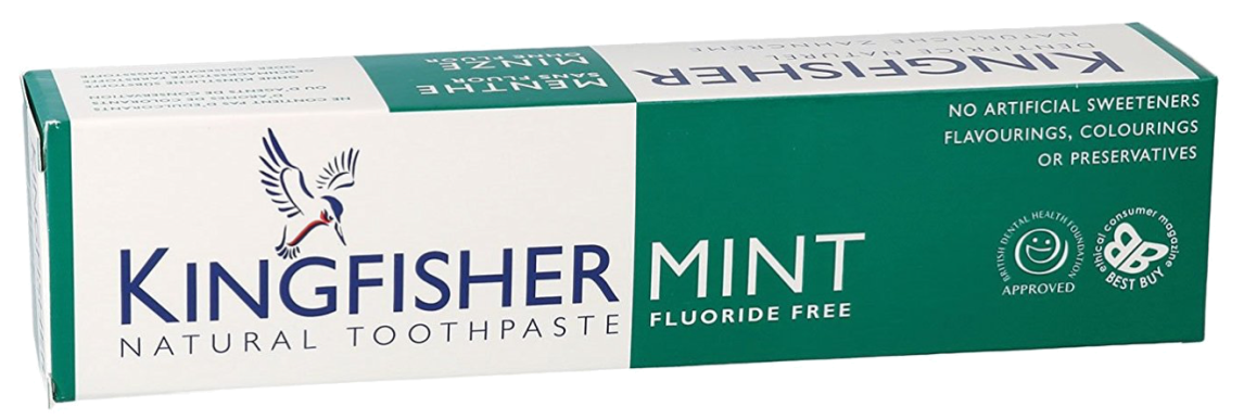 Kingfisher Toothpaste - Mint Fluoride Free Toothpaste (100ml)