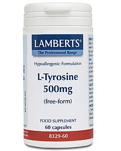 LAMBERTS - L-Tyrosine 500mg- 60 caps