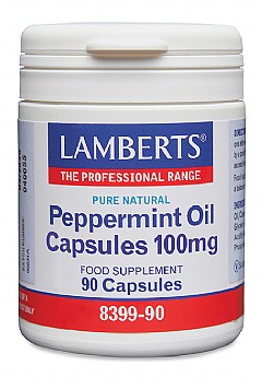 LAMBERTS - Peppermint Oil Capsules 100mg (90 Caps)
