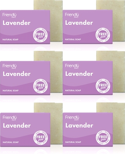 Friendly Soap - Lavender Soap (95g) - Pack of 6