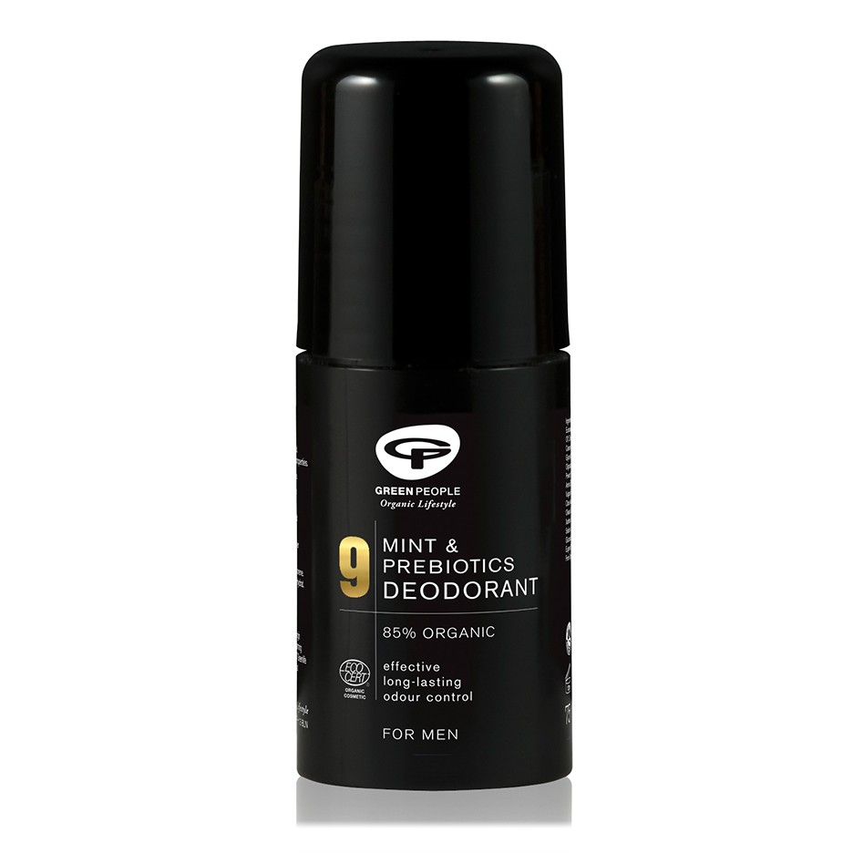 Green People - No. 9 Mint & Prebiotics Deodorant for Men (75ml)