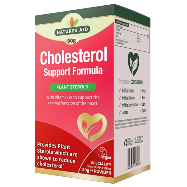 Natures Aid - Cholesterol Support Formula (90g Powder)