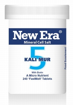 New Era - Kali Mur No. 5 ( 240 Tablets ) For Minor respiratory ailments; coughs; colds; children’s feverish ailments.