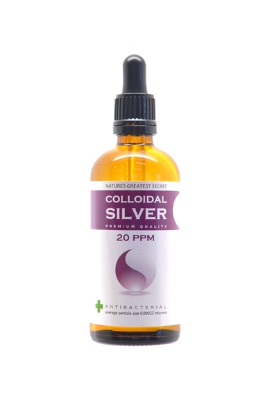 Nature's Greatest Secret - 20 ppm Colloidal Silver Dropper (100ml)