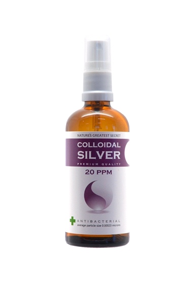Nature's Greatest Secret - 20 ppm Colloidal Silver Spray (100ml)