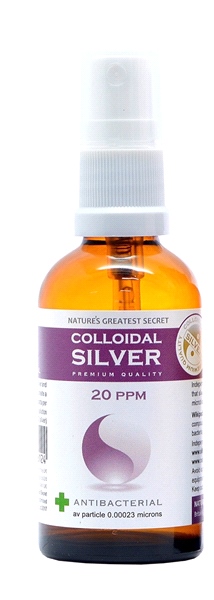 Nature's Greatest Secret - 20 ppm Colloidal Silver Spray (50ml)