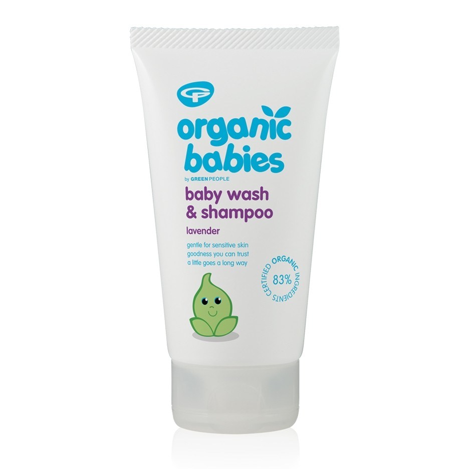 Green People - Organic Babies Baby Wash & Shampoo Lavender (150ml)