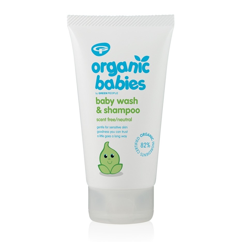 Green People - Organic Babies Baby Wash & Shampoo Scent Free (150ml)