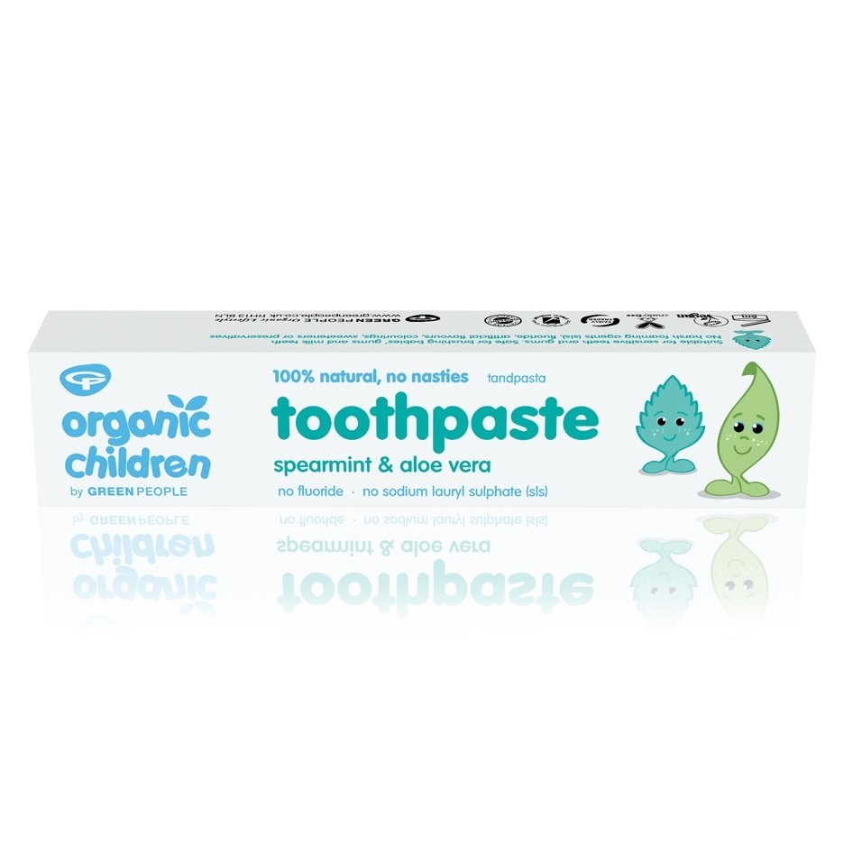 Green People - Organic Children Toothpaste Spearmint & Aloe Vera (50ml)