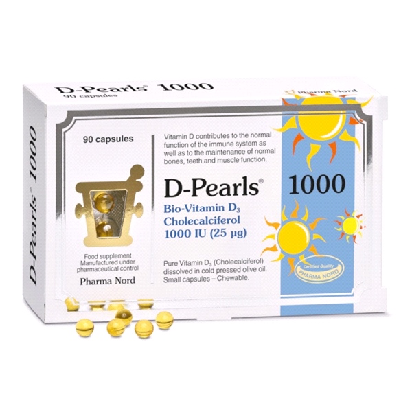 Pharma Nord - Bio-Vitamin D3 1000iu (25ug) - 90 Capsules