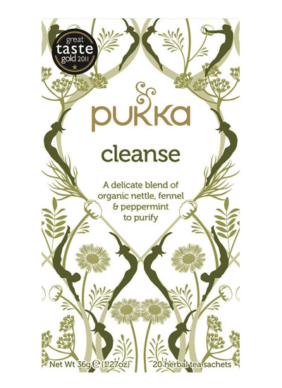 Pukka Herbal Teas - Cleanse tea ( 20 tea sachets )