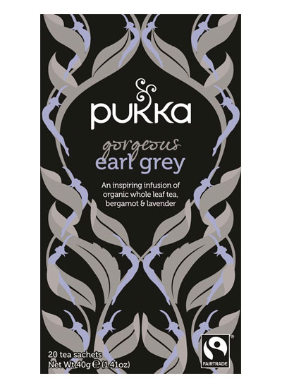 Pukka Herbal Teas - EARL GREY TEA ( 20 sachets )