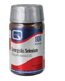 Quest - Selenium 200ug with vitamins C & E ( 90 Vegan Tabs )
