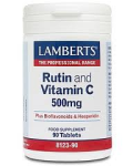 LAMBERTS - Rutin & Vitamin C 500mg + Bioflavonoids (90 tabs)