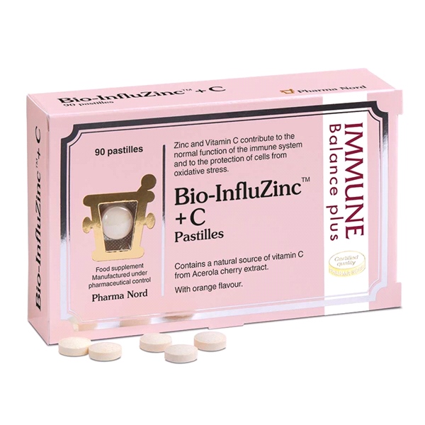 Pharma Nord - Bio-InfluZinc + C (90 Pastilles)