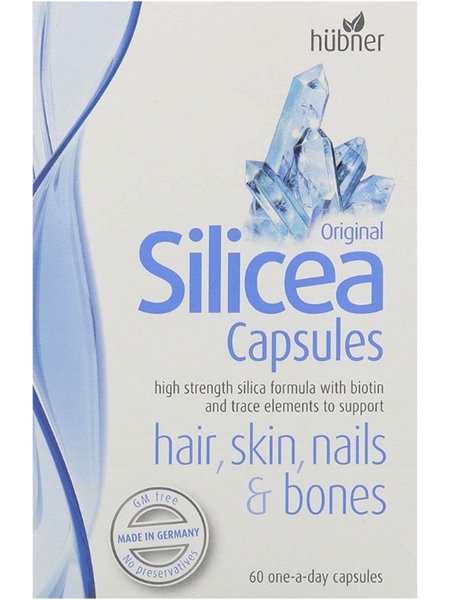 Hubner - Hubner Silicea Capsules for Hair, Skin, Nails & Bones (60 one-a-day Capsules)