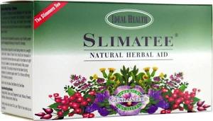 Ideal Health - Slimatee (20 Herbal Tea Bags) PACK OF THREE - As seen on TV & National Papers