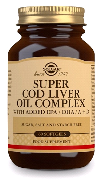 Solgar - Super Cod Liver Oil Complex (60 Softgels)