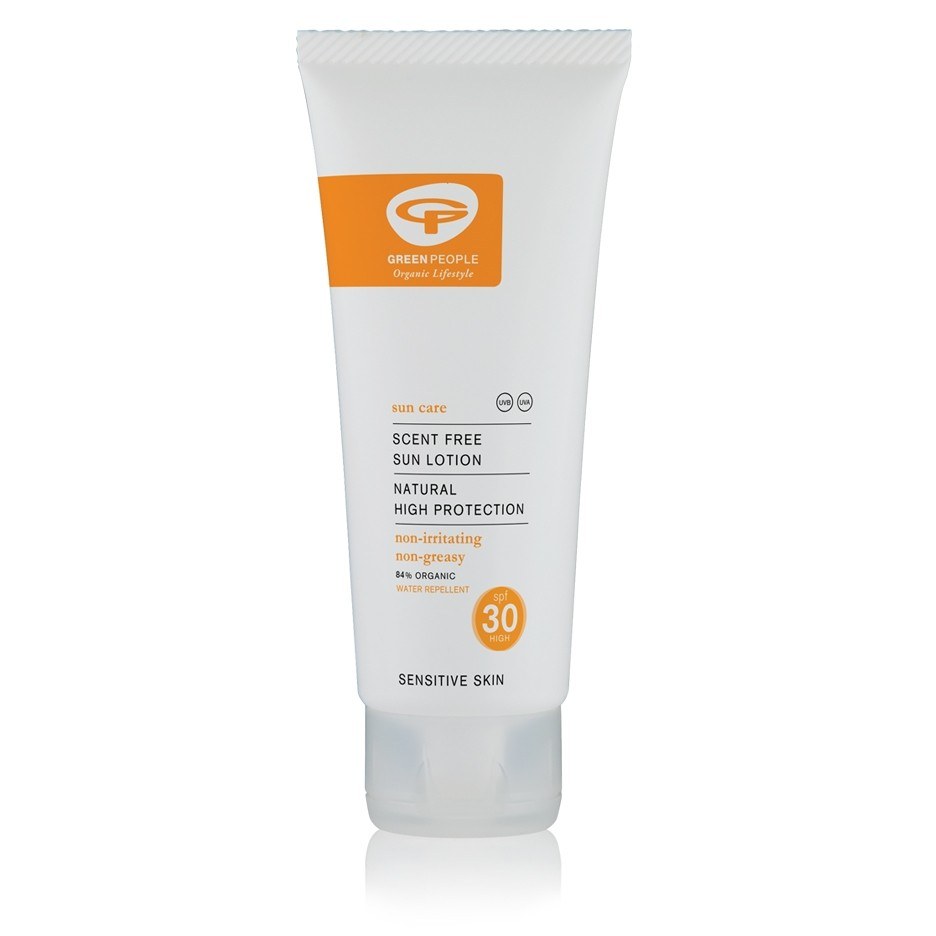 Green People - Sun Lotion SPF30 Scent Free Travel Size (100ml)