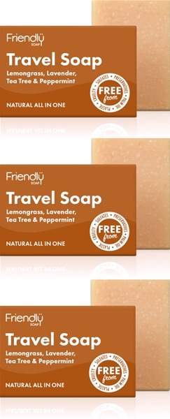Friendly Soap - Travel Soap (95g) - Pack of 3