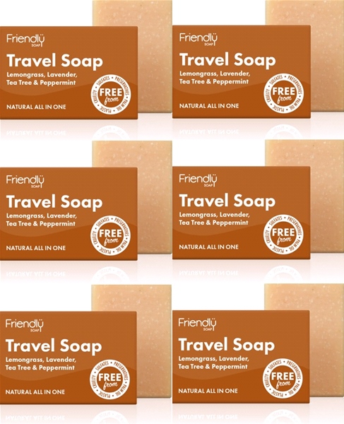 Friendly Soap - Travel Soap (95g) - Pack of 6