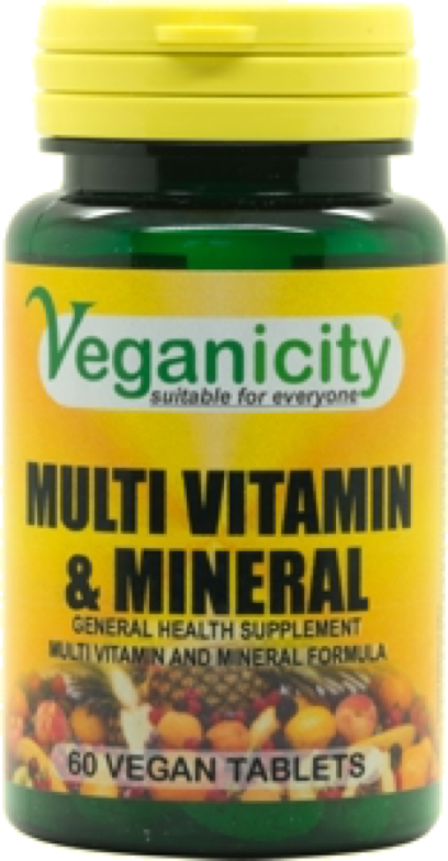 Veganicity - Multi Vitamin & Mineral (60 V Tabs)