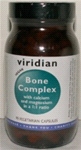 Viridian Nutrition - Bone Complex 90 Veg Caps (Cal:Mag 1:1) with Boron, D2 & K2