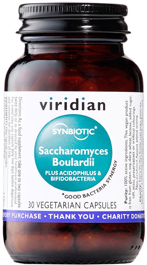 Viridian Nutrition - Synerbio Saccharomyces Boulardii (30 V Caps)