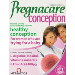 Pregnacare Conception 30 Tabs For Healthy Conception Vitabiotics Uk