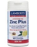 LAMBERTS - Zinc Plus Lozenges- 100 lozenges