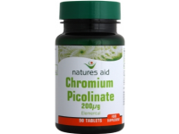 Chromium Picolinate 200ug elemental (90 Tabs)