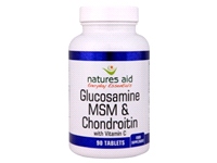 Glucosamine 500mg, MSM 500mg + Chondroitin 100mg (with Vit C)- 90 Tabs