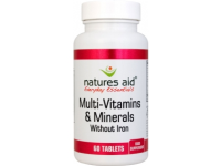 Multi-Vitamin & Minerals without Iron- 60 Tabs