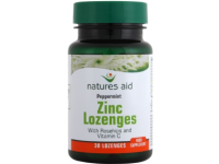 Zinc Lozenges with Rosehip + Vitamin C (30 Lozenges)