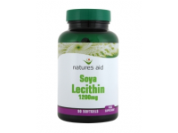 Soya Lecithin (1200mg) - 90 Softgels - Helps maintain healthy cholesterol