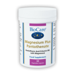 Magnesium Plus  Pantothenate (vitamin B5)  Veg caps (60)