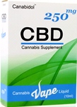 Canabidol Cannabis CBD Vape Liquid 250mg (10ml)
