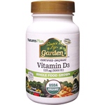 Source of Life Garden Vitamin D3 5000 IU (60 Vegan Capsules)