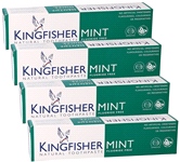 Mint Fluoride Free Toothpaste (100ml) - Pack of 4