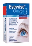 Eyewise® Omega 3 (60 Caps) - High Strength Lutein 20mg plus Omega 3s & Vitamin D3