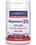 Magnesium 375 (180 Tabs) - (as Hydroxide, Oxide, Citrate & Carbonate) 100% NRV