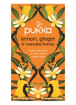 Lemon, Ginger & Manuka Honey Tea ( 20 tea sachets )