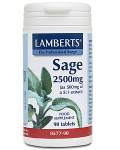 Sage 2500mg (2.5% rosmarinic acid) 90 tabs