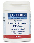 Siberian Ginseng 1500mg- 60 tabs